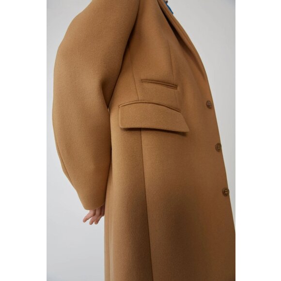 Acne Single Breasted Coat in Camel, size 36. Fits like a size Small - Picture 12 of 12